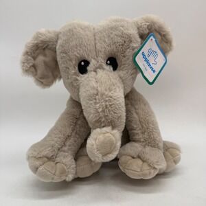 Applause Elephant Plush Stuffed Animal Kids Small Grey New With Tags